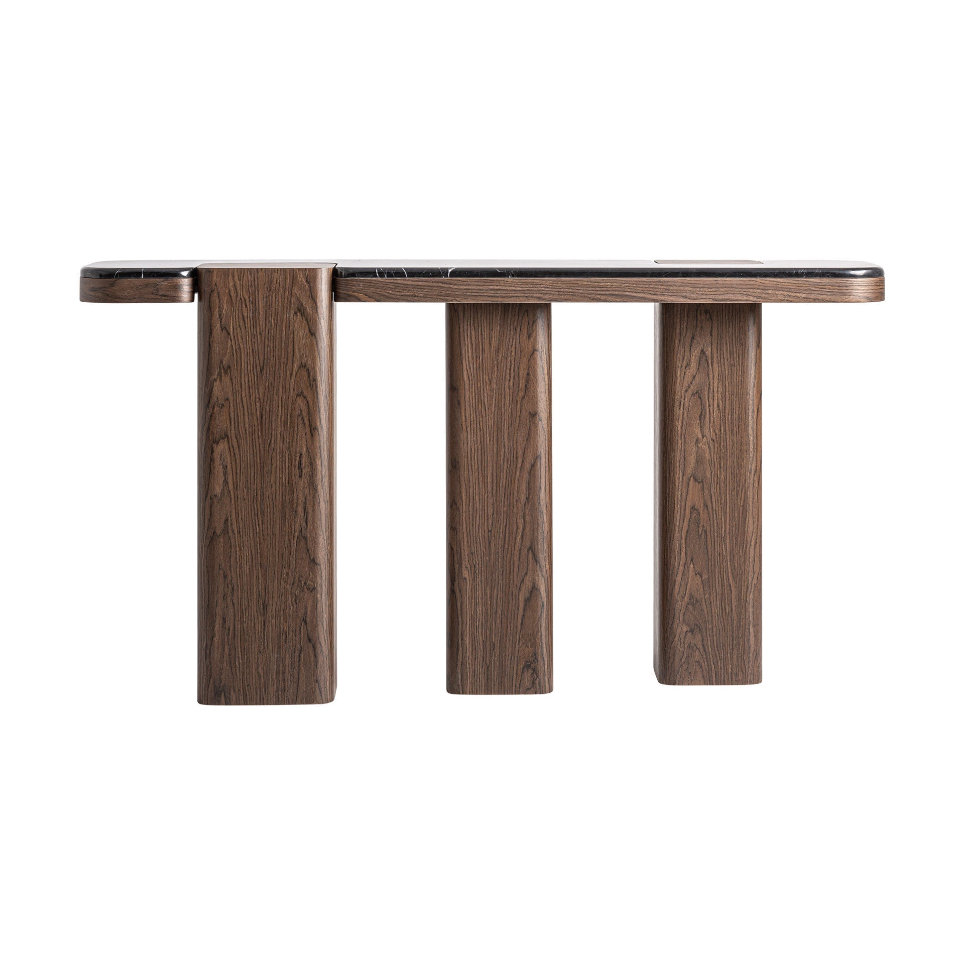 ATLAS CONSOLE TABLE in a modern interior setting