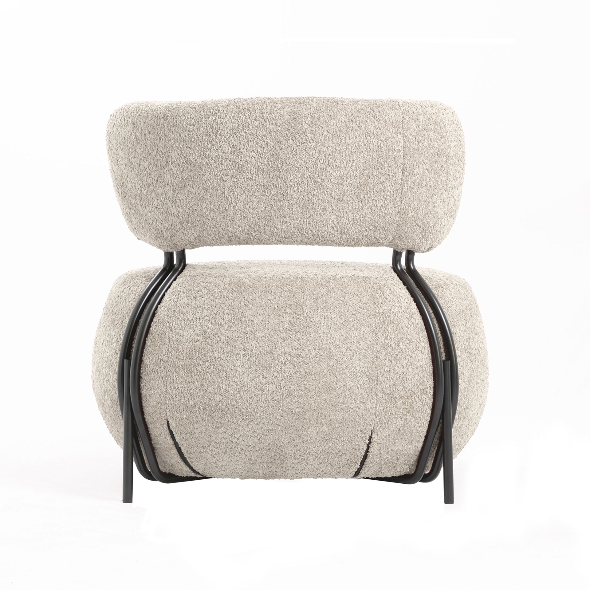BOUCLÉ VALENCE ARMCHAIR - ramustudio