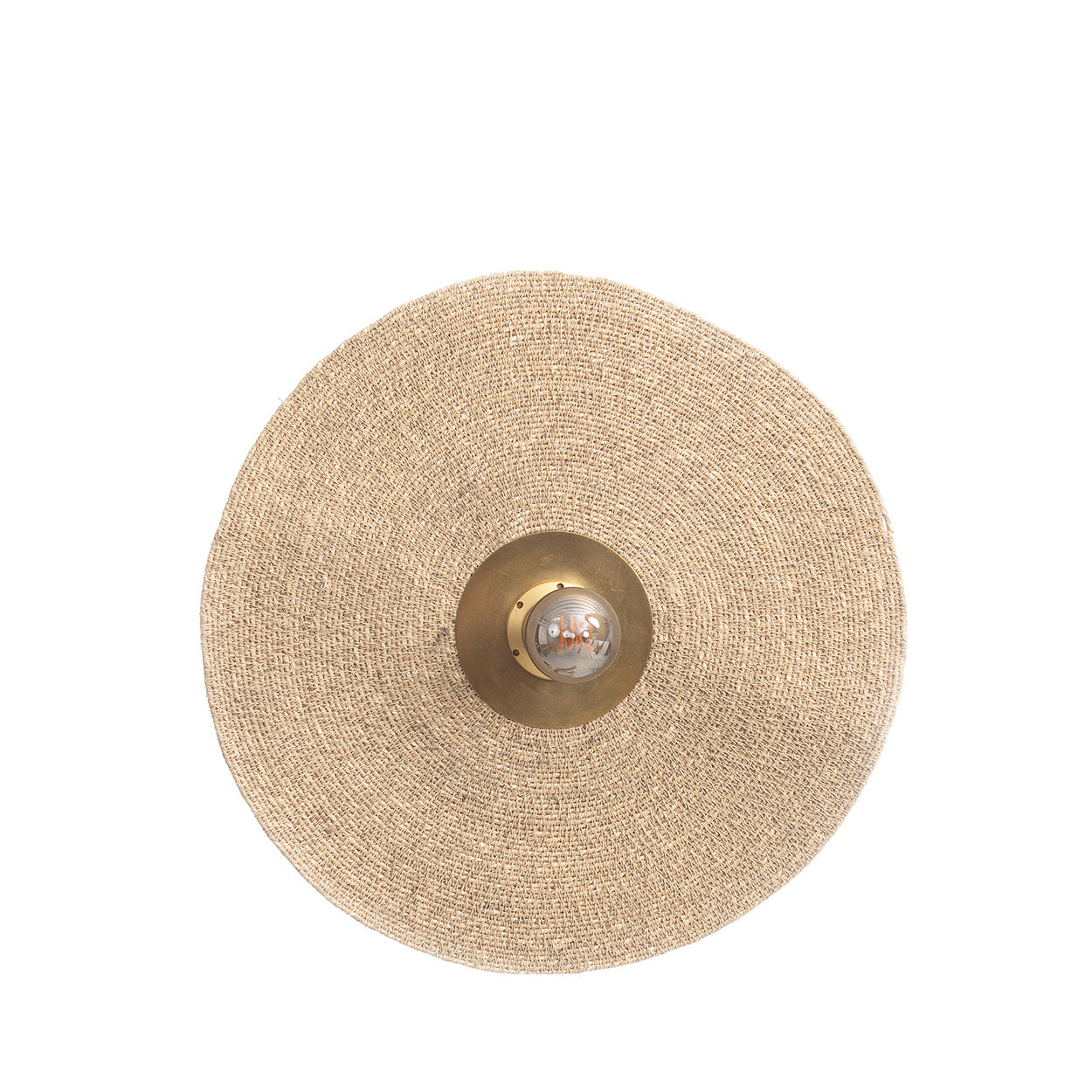 The Let’s Groove Wall Lamp - Natural Brass - M