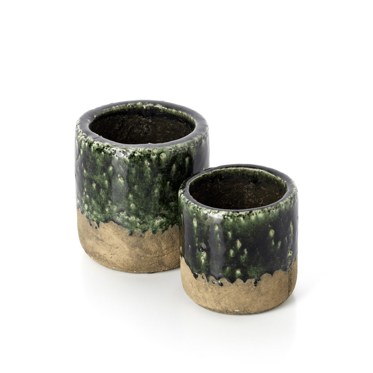 The Moss Planter - Concrete Green - S