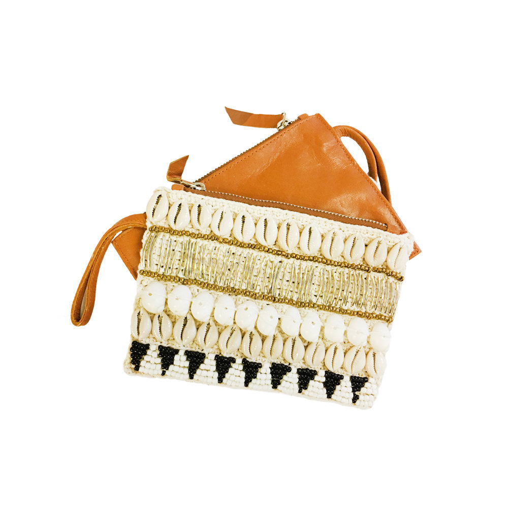 The Purse Leather Purse - Brown