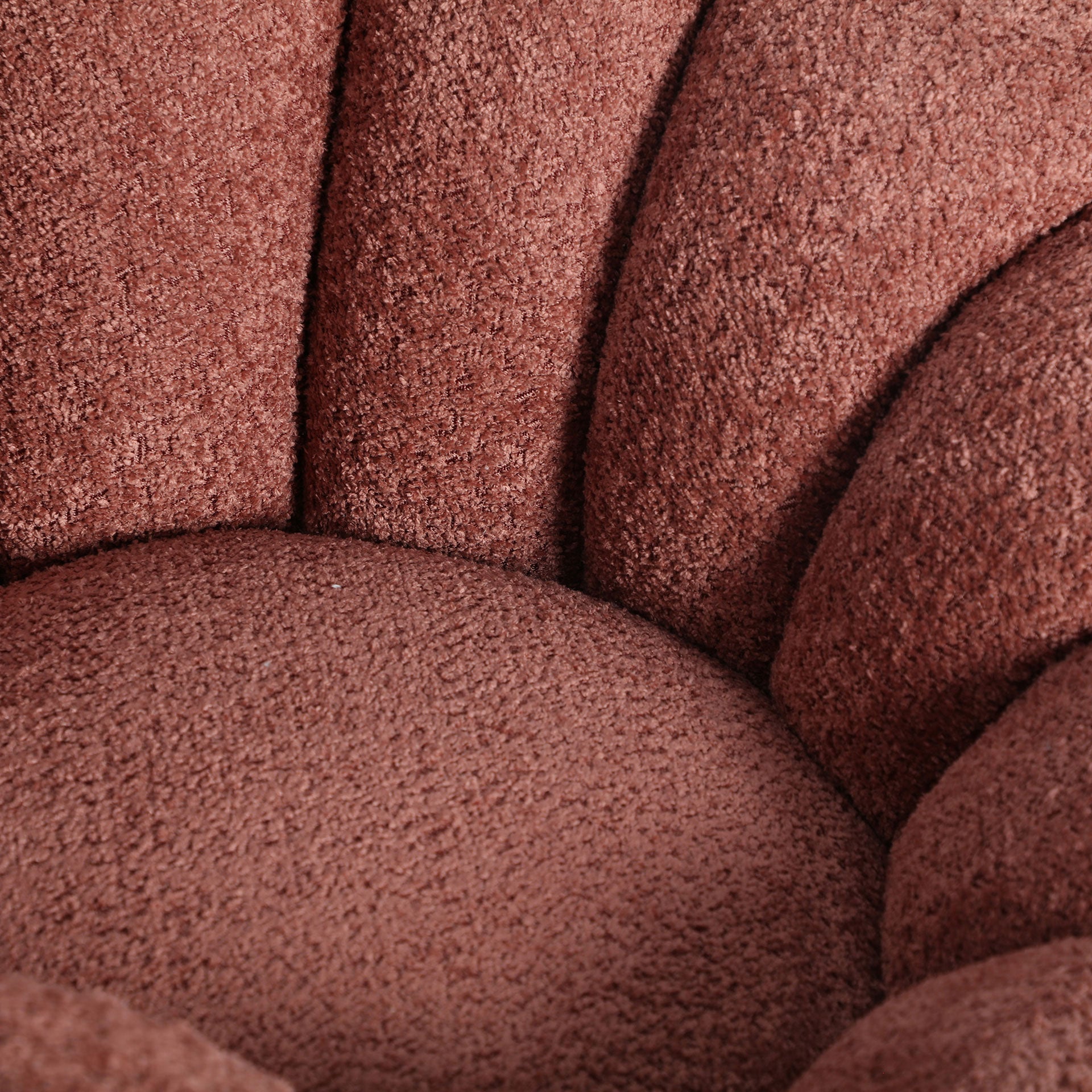 BOUCLÉ AYENT ROTATIVE ARMCHAIR - ramustudio