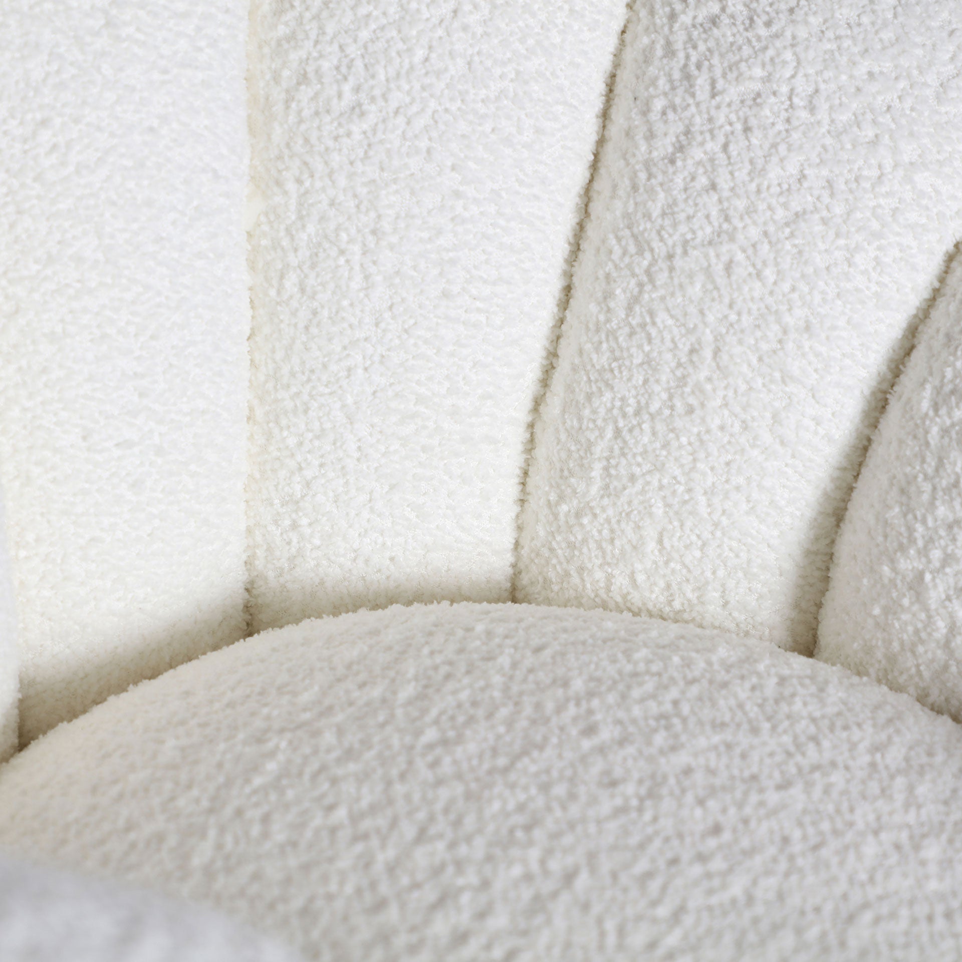 BOUCLÉ CREST ROTATIVE ARMCHAIR - ramustudio