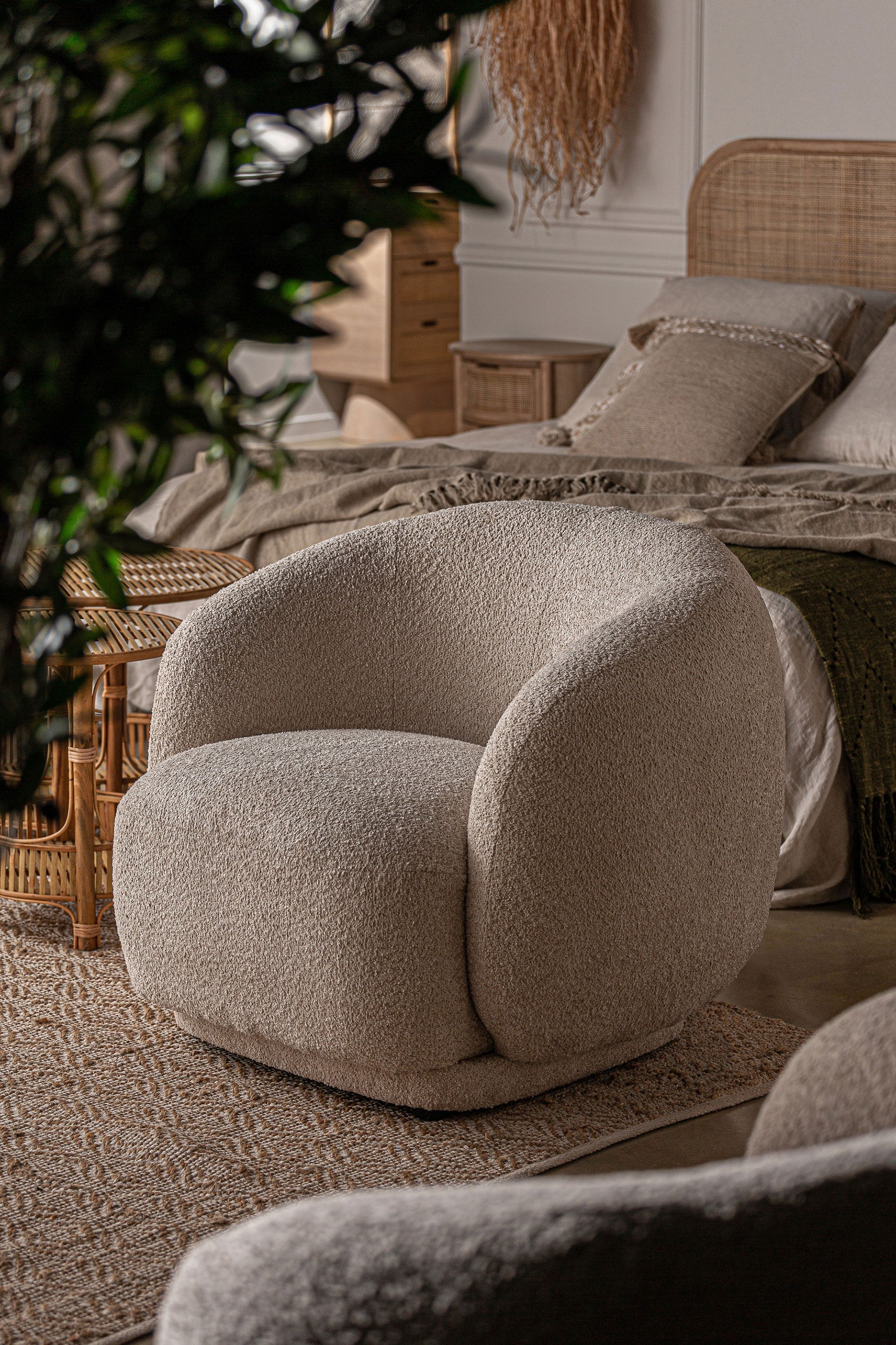 BOUCLÉ PRIVAS ARMCHAIR - ramustudio