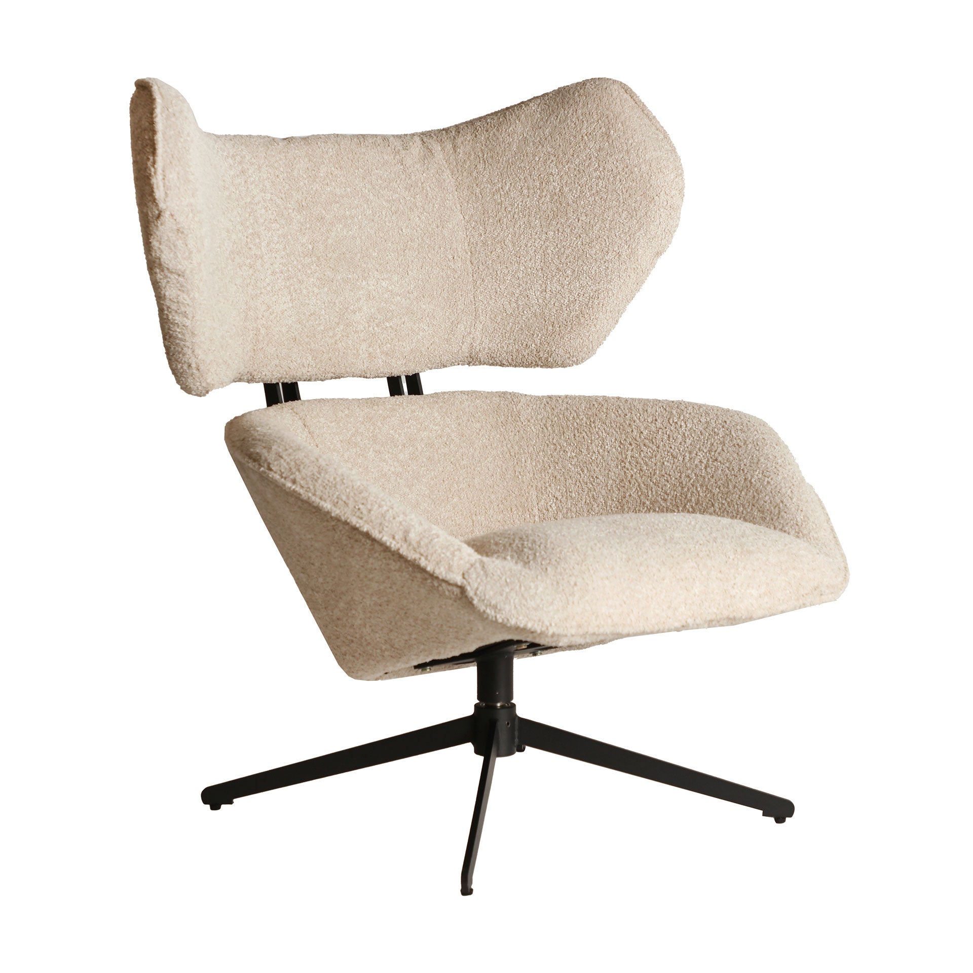 BOUCLÉ PRIVAS ROTATIVE ARMCHAIR - ramustudio