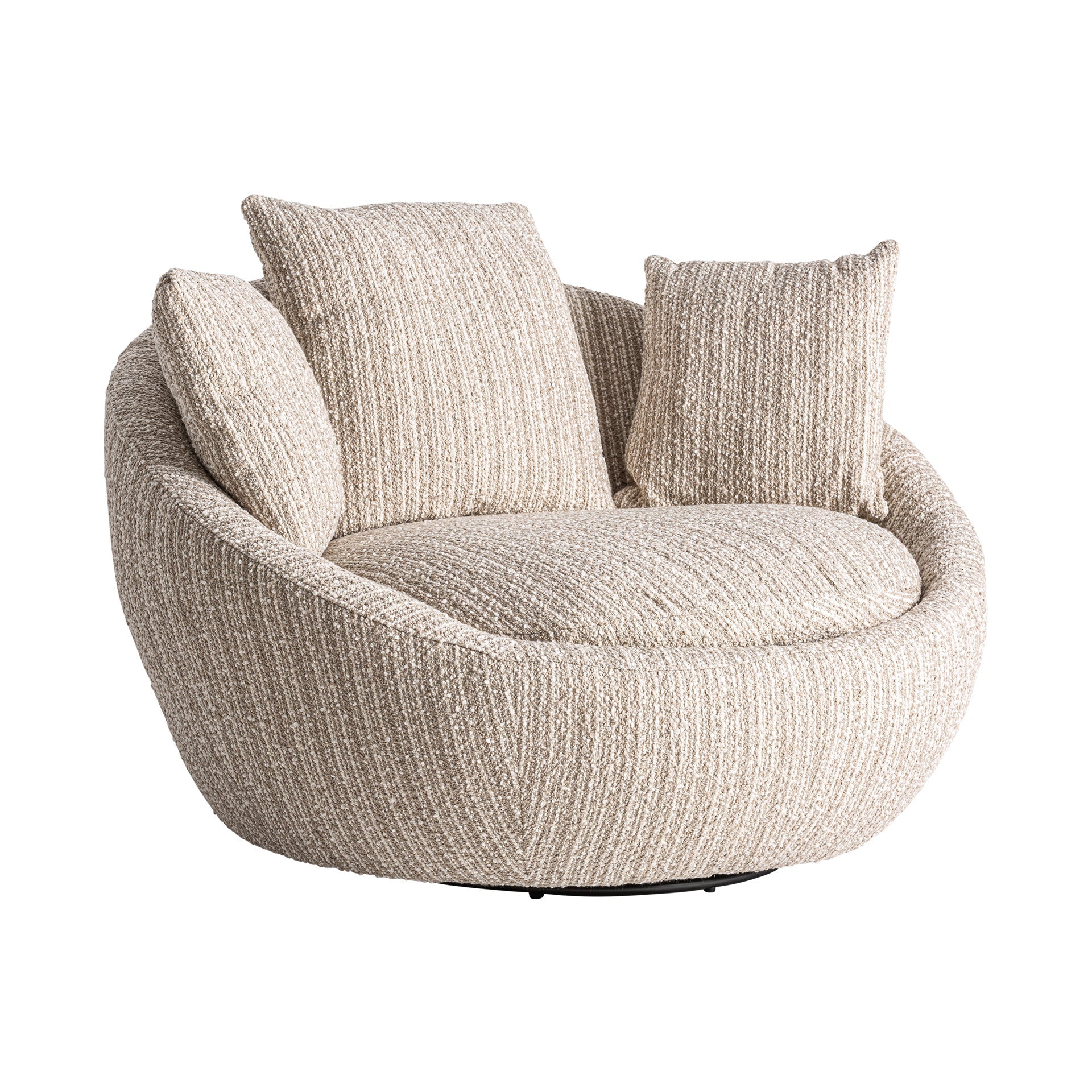 NUBA ROTATIVE ARMCHAIR - ramustudio