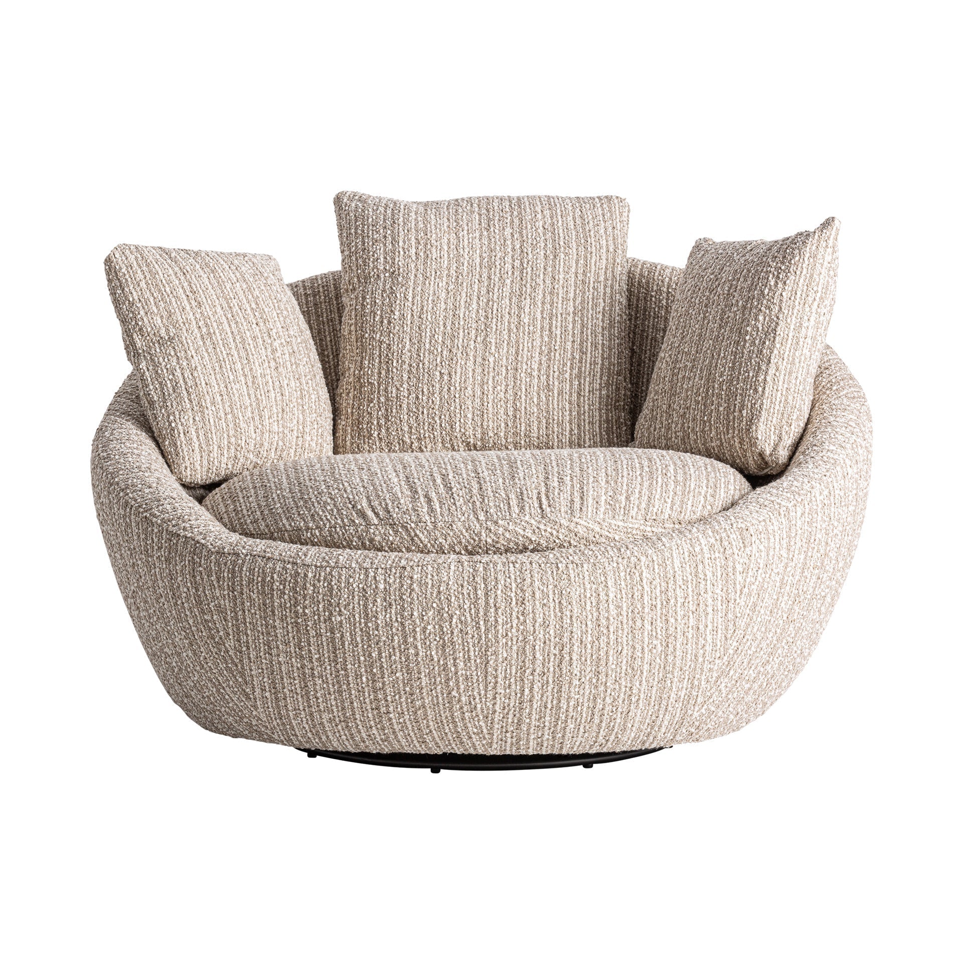 NUBA ROTATIVE ARMCHAIR - ramustudio