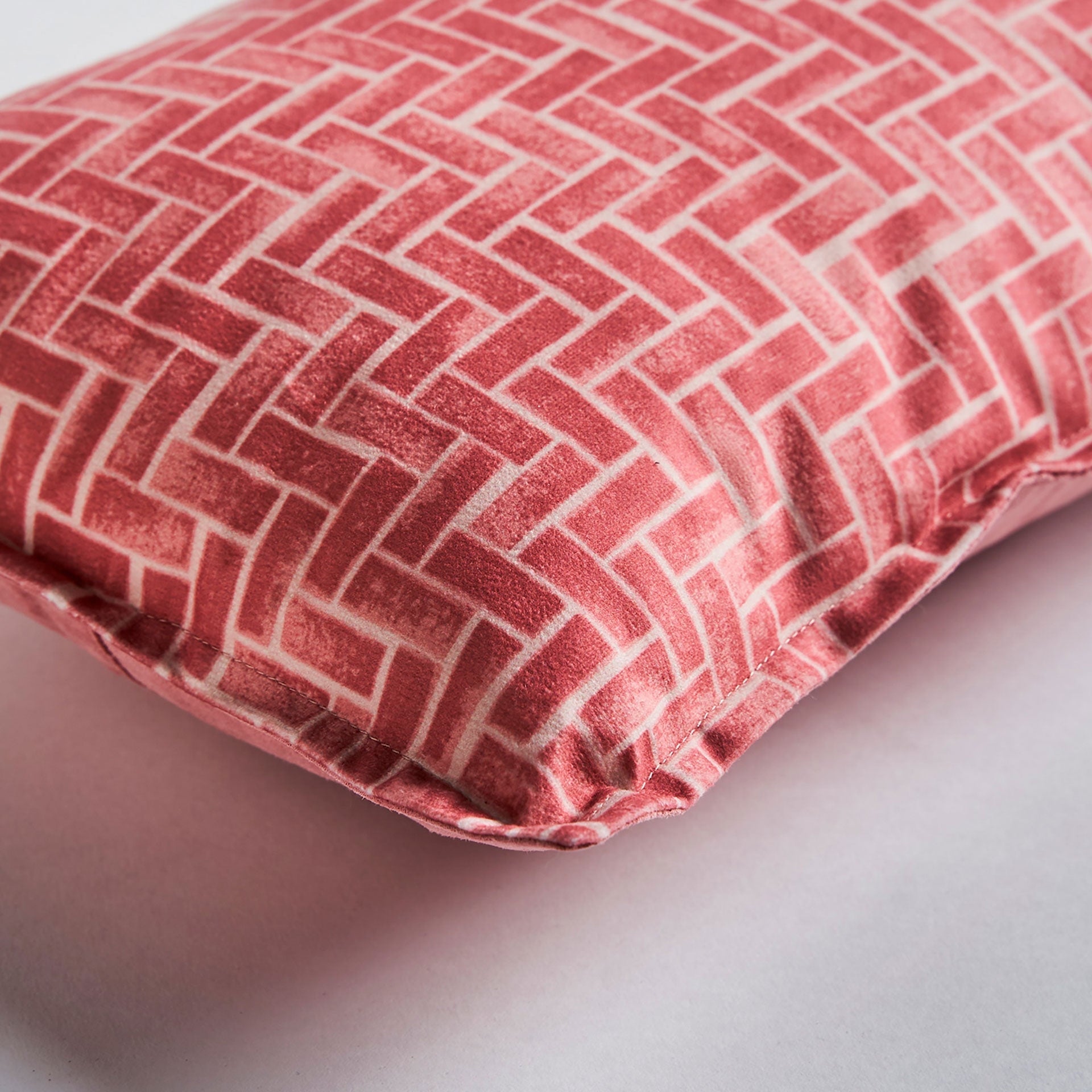 PINK CUSHION in a modern interior setting