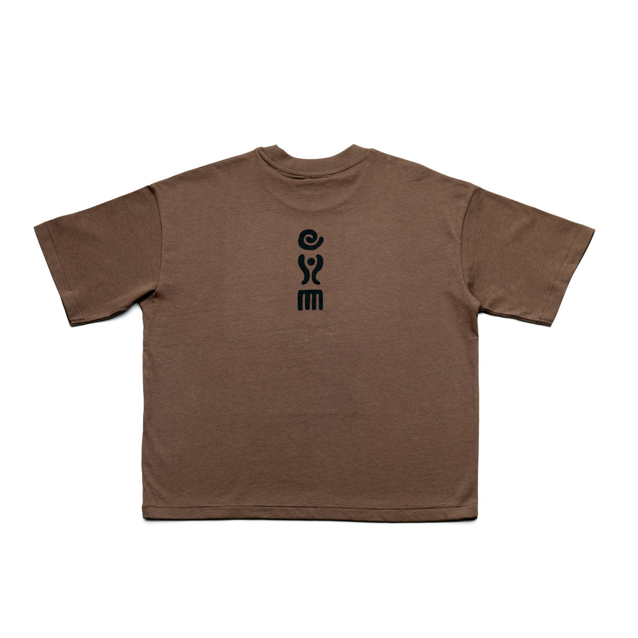 The Glyph S/S T-Shirt - Mocha Black -XL