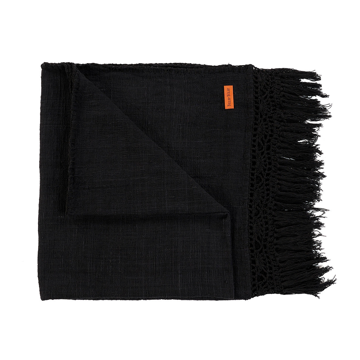 The Gypsy Bed Throw - Black