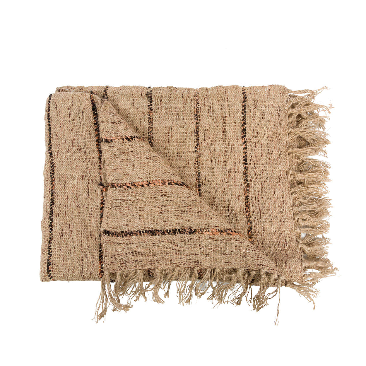 The s’il vous Plaid - Beige Black