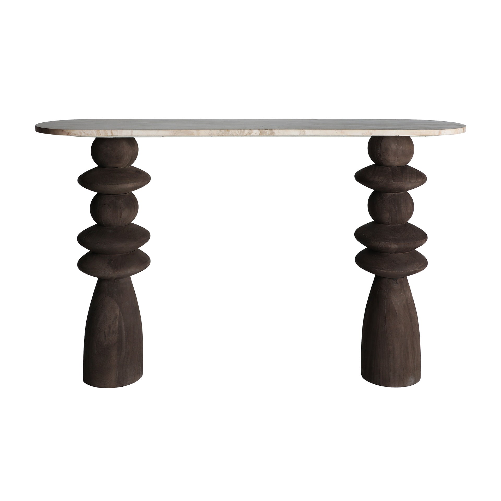 VRADS CONSOLE TABLE in a modern interior setting